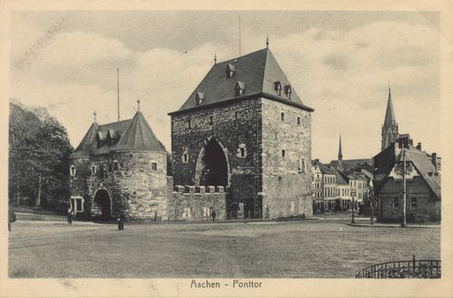 Aachen, Nordrhein-Westfalen: Ponttor