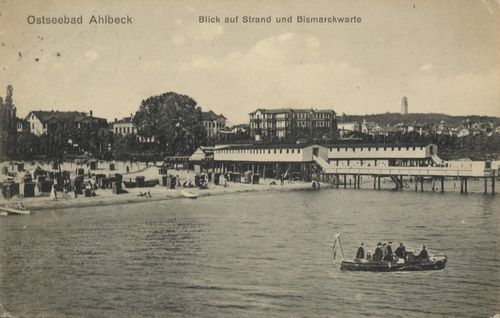 Ahlbeck, Mecklenburg-Vorpommern: Strand und Bismarckwarte