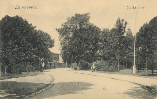 Ahrensburg, Schleswig-Holstein: Marktplatz