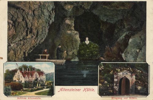 Altenstein, Thüringen: Altensteiner Höhle; Schloss Altenstein