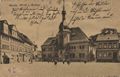 Apolda, Thringen: Marktplatz und Rathaus