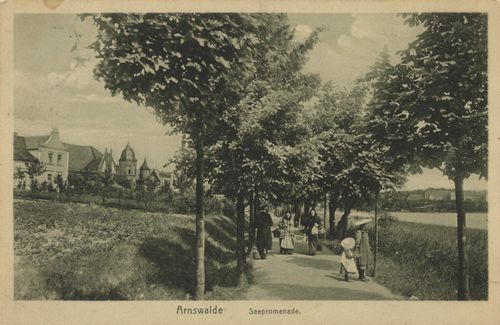 Arnswalde, Ostbrandenburg: Seepromenade
