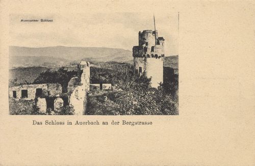 Auerbach (Bergstr.), Hessen: Schloss [4]