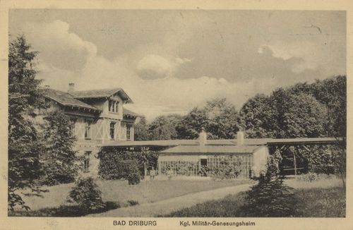 Bad Driburg, Nordrhein-Westfalen: Kgl. Militärgenesungsheim