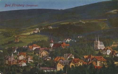 Bad Flinsberg, Schlesien: Stadtansicht