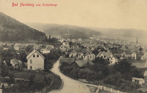 Bad Harzburg, Niedersachsen: Stadtansicht vom Eichenberg