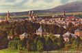 Bad Homburg v. d. Höhe, Hessen: Stadtansicht von der Ellerhöhe
