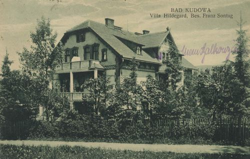 Bad Kudowa, Schlesien: Villa Hildegard