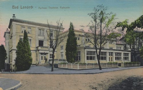 Bad Landeck, Schlesien: Kurhaus Thalheim