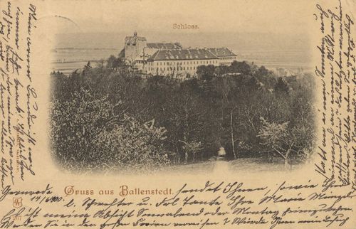 Ballenstedt, Sachsen-Anhalt: Schloss