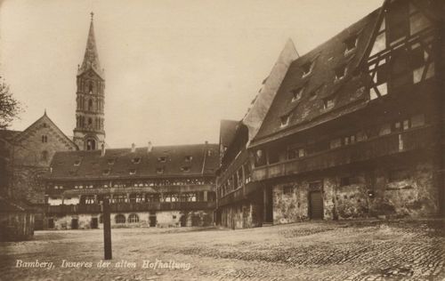 Bamberg, Bayern: Inneres der alten Hofhaltung