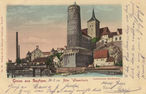 Bautzen, Sachsen: Alter Wasserturm