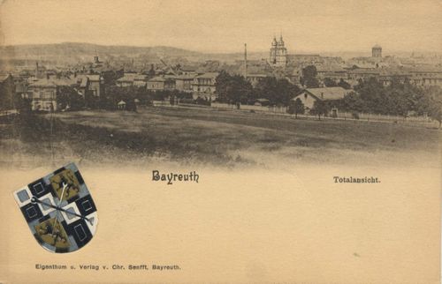 Bayreuth, Bayern: Stadtansicht