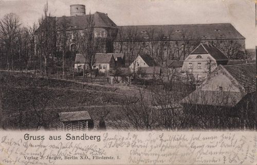 Belzig, Brandenburg: Sandberg, Gebudeansichten