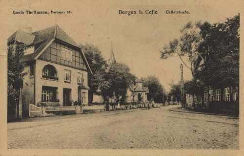 Bergen b. Celle, Niedersachsen: Cellerstraße