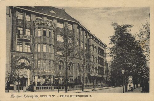 Berlin, Charlottenburg, Berlin: Uhlandstrae 197, Pension Steinplatz