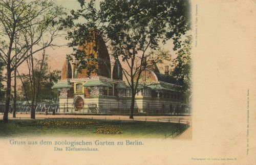 Berlin, Charlottenburg, Berlin: Zoologischer Garten, Elefantenhaus