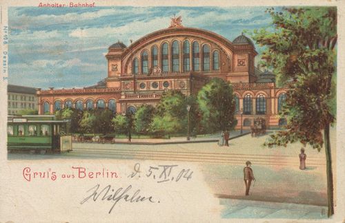 Berlin, Kreuzberg, Berlin: Anhalter Bahnhof [4]