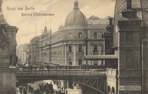 Berlin, Mitte, Berlin: Bahnhof Friedrichstrae
