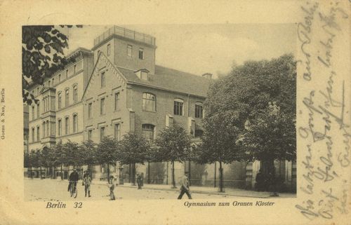 Berlin, Mitte, Berlin: Gymnasium zum Grauen Kloster