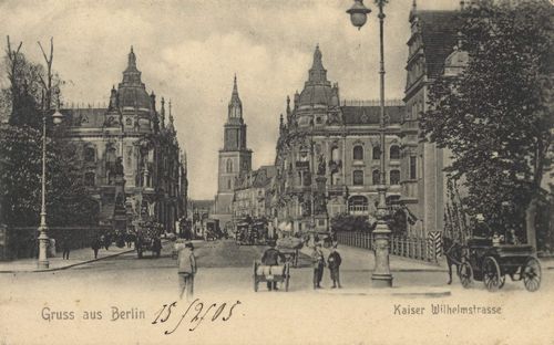 Berlin, Mitte, Berlin: Kaiser-Wilhelm-Straße