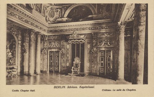Berlin, Mitte, Berlin: Kgl. Schloss, Kapitelsaal [2]