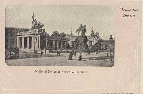 Berlin, Mitte, Berlin: Nationaldenkmal Kaiser Wilhelm I. [4]