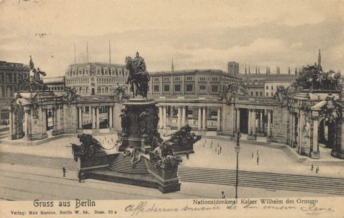 Berlin, Mitte, Berlin: Nationaldenkmal Kaiser Wilhelm I. [2]