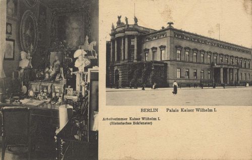Berlin, Mitte, Berlin: Palais Kaiser Wilhelm I., Arbeitszimmer Kaiser Wilhelm I.