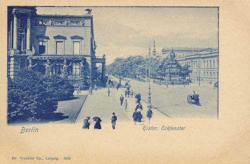 Berlin, Mitte, Berlin: Palais Kaiser Wilhelm I., Historisches Eckfenster [2]