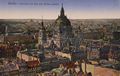 Berlin, Mitte, Berlin: Panorama mit Dom vom Rathaus gesehen