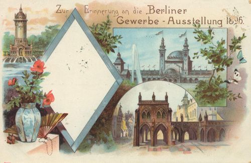 Berlin, Treptow, Berlin: Berliner Gewerbe-Ausstellung 1896 [6]