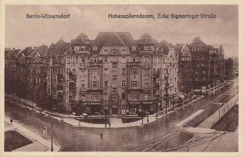 Berlin, Wilmersdorf, Berlin: Hohenzollerndamm Ecke Sigmaringen Straße