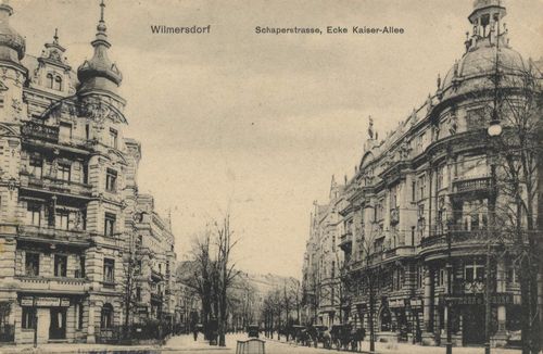 Berlin, Wilmersdorf, Berlin: Schaperstraße Ecke Kaiserallee