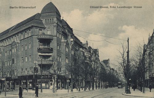 Berlin, Wilmersdorf, Berlin: Uhlandstraße Ecke Lauenburger Straße