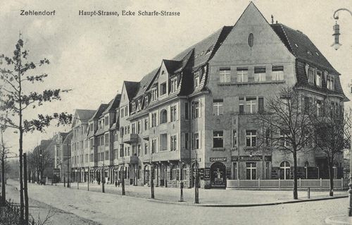Berlin, Zehlendorf, Berlin: Hauptstrae Ecke Scharfestrae