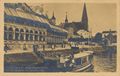 Biebrich (Rhein), Rheinland-Pfalz: Hotel Nassau-Krone mit Anlegestelle der Dampfer