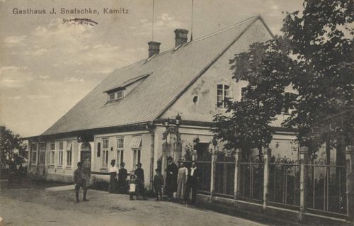 Bielitz, Schlesien: Gasthaus J. Snatschke, Kamitz