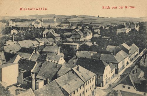 Bischofswerda, Sachsen: Blick von der Kirche