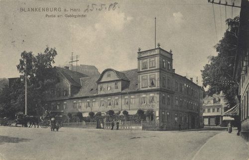 Blankenburg (Harz), Sachsen-Anhalt: Gebirgshotel