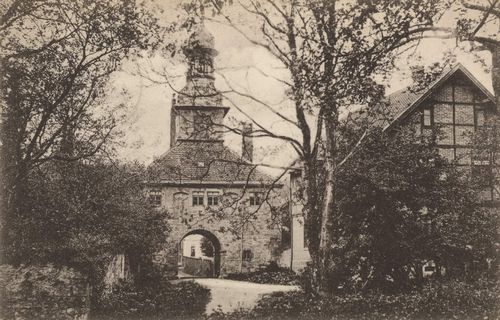 Blankenburg (Harz), Sachsen-Anhalt: Kloster Michaelstein, Tor [2]