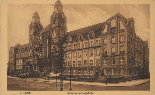 Bochum, Nordrhein-Westfalen: Knappschaftsgebäude