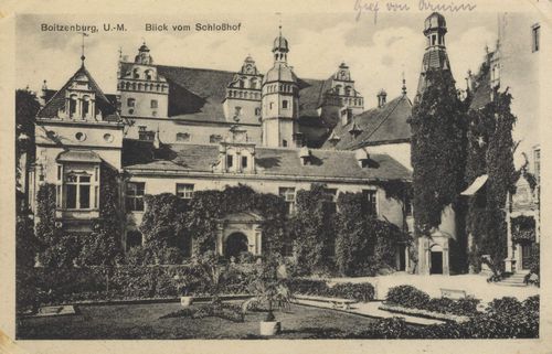 Boitzenburg, Brandenburg: Schlosshof