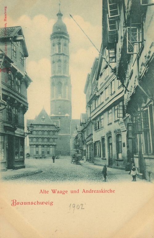 Braunschweig, Niedersachsen: Alte Waage und Andreaskirche