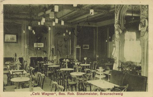 Braunschweig, Niedersachsen: Café Wagner