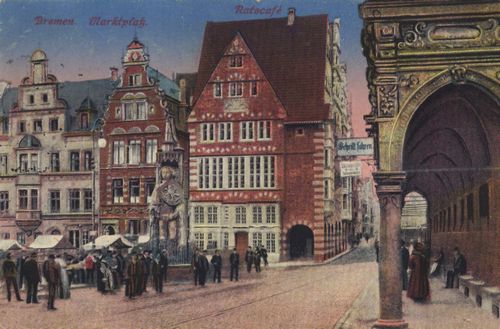 Bremen, Bremen: Marktplatz; Ratscaf