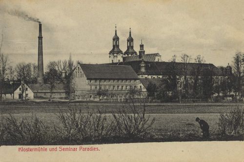 Breslau, Schlesien: Klostermhle und Seminar Paradies