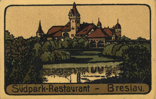 Breslau, Schlesien: Sdpark, Restaurant