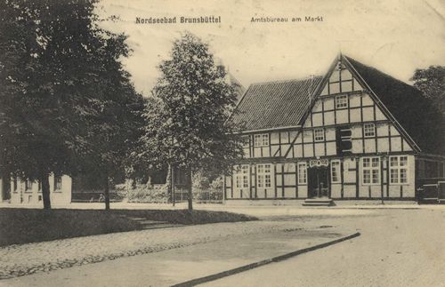 Brunsbttel, Schleswig-Holstein: Amtsbureau am Markt