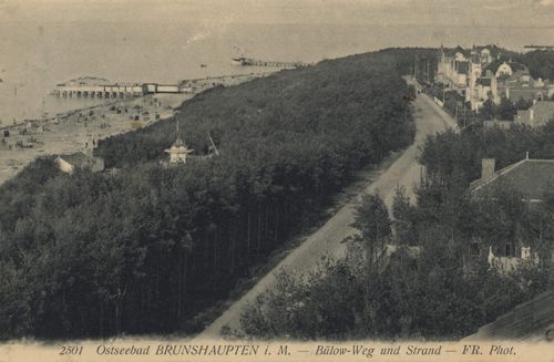 Brunshaupten (Khlungsborn), Mecklenburg-Vorpommern: Blowweg und Strand